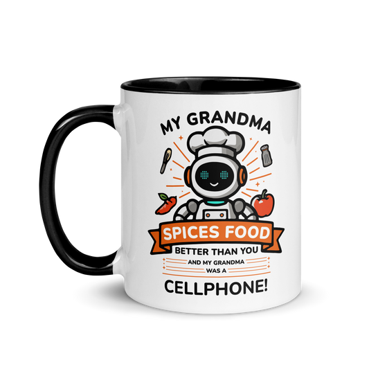 A.I. TestKitchen Spicebot Mug